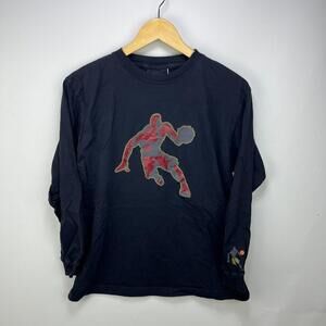 Vintage AND1 Basketball Long Sleeve Shirt Youth Large